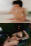Naked woman masturbating